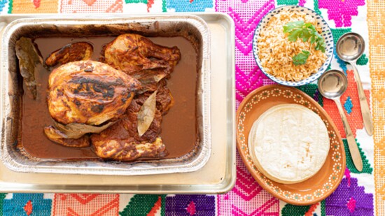 Chicken Barbacoa from Conmole. Photo Credit: Conmole