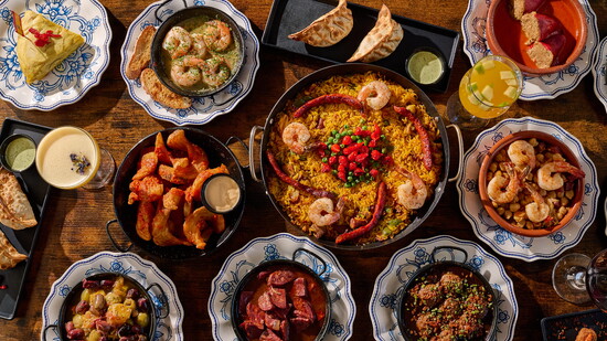 Madrid's Signature paella and tapas