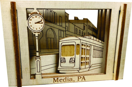 5. Earth & State - Media PA Matchbox Diorama