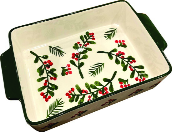 4. Chosen Tweed - Wintry Baking Dish
