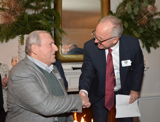 John Beach (left) and Ivan Allen IV (right), 2025 president of Buckhead Heritage