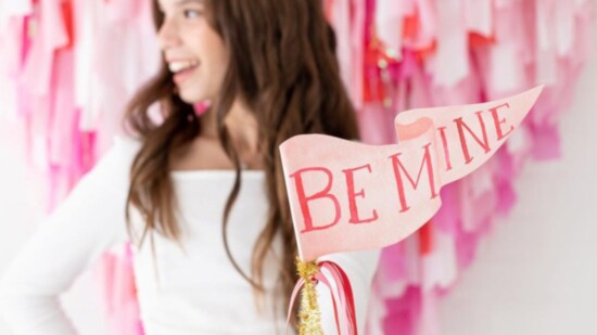  Be Mine Party Pennant, Cami Monet