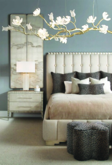 Noel Home's 40,000 sqaure-foot showroom features original art, unique home decor, and hand-woven rugs. 