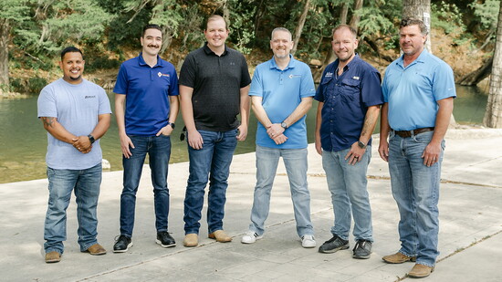 From left to right: Juan Godina, Michael Gaona, Tanner Friesenhahn, Michael Srulowitz, Andrew Awe, and Jason Olcott