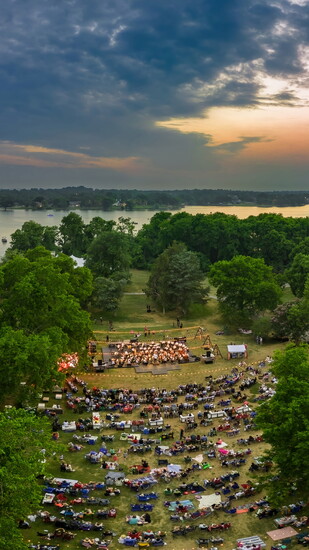 The Nashville Symphony performs at Historic Rock Castle
