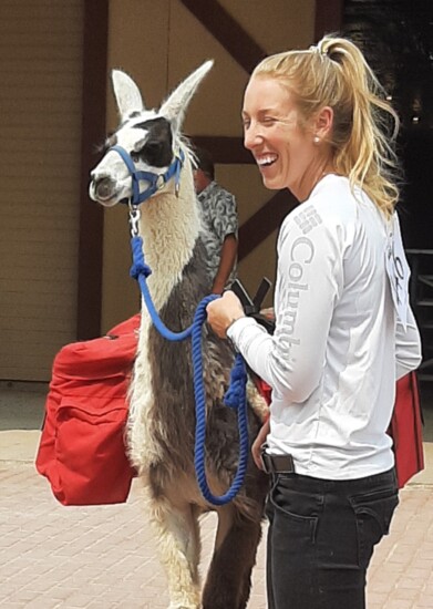 Laura Nichols & Llama Penelope