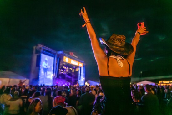 A guest enjoys Rock the South 2023. This year's event will take place July 18-20. 