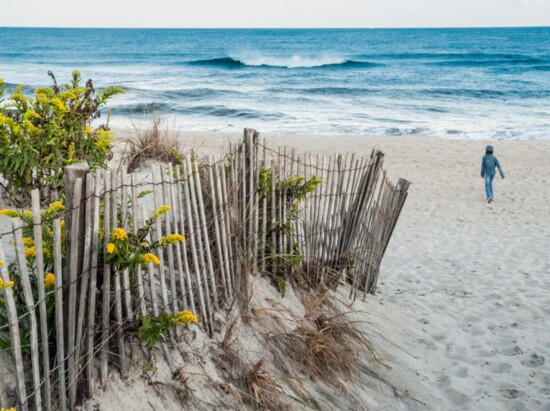 1. Wellness Winter walks on LBI beach