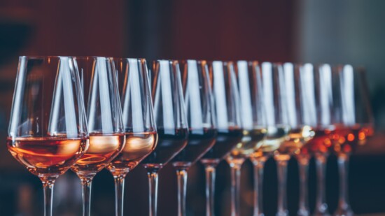 Wine flight.