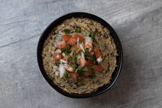 Black Bean Hummus from Luna's Tacos and Tequila