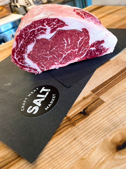 Locally-raised meat at Salt Craft Meat Market