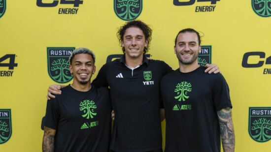 Dani Pereira, CJ Fodrey and Matt Bersano