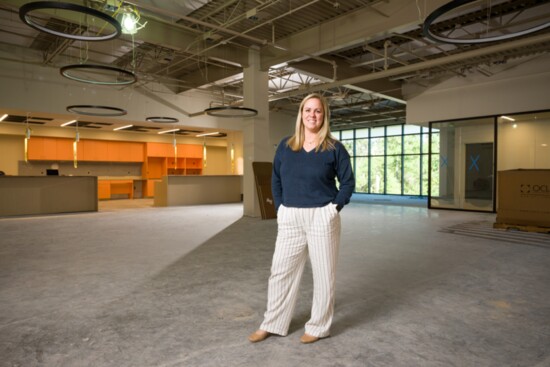 Karen Harwell, the center's CEO is excited for completion of the new expansion