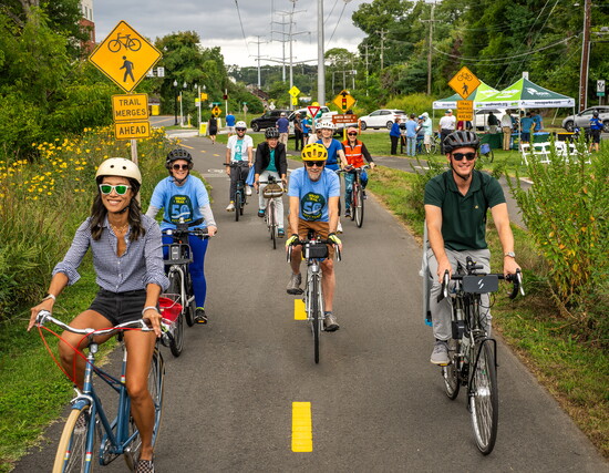 The W&OD Trail sees an estimated three million visitors each year.