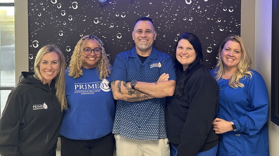The Prime IV Hydration & Wellness Greenwood team.