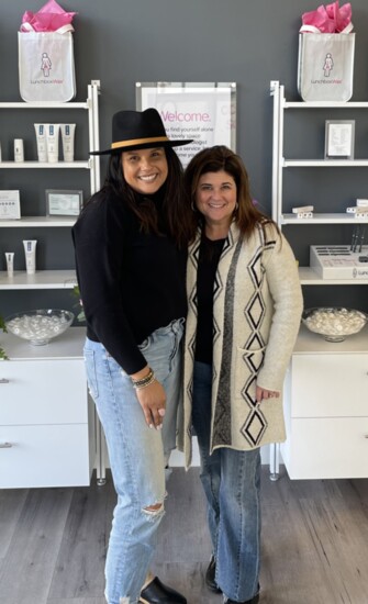 Jessica Carson (left) and Jen Barnett (right) are long-time friends and owners of Radiant Waxing in Bend. 