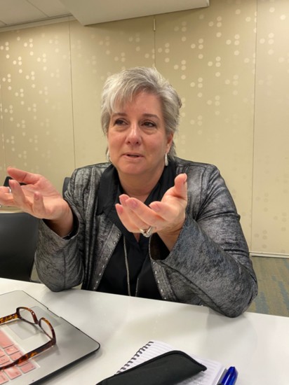 Loudoun Cares Executive Director Valerie Pisierra Tears Up When Talking About Loudoun's Neediest Families