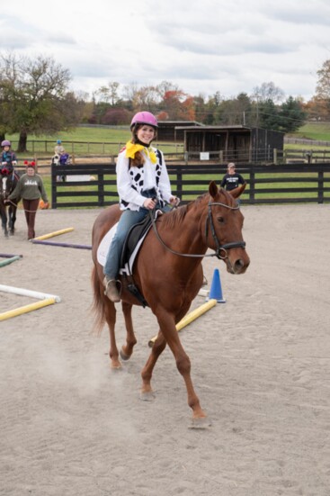 As Loudoun Therapeutic Riding continues to grow, more opportunities for riding are being offered. Caroline Gray Photo