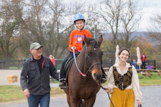 More than 5,000 volunteers have helped Loudoun Therapeutic Riding deliver its mission over the last 50 years. Caroline Gray Photo