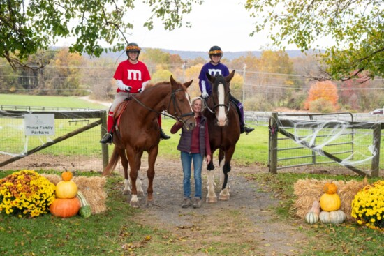 Therapeutic riding can offer cognitive, physical, mental and emotional benefits. Caroline Gray Photo