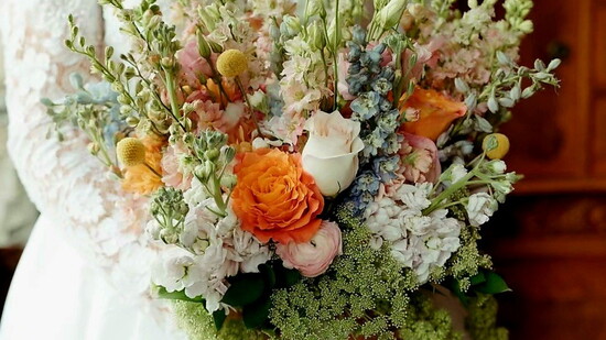 A beautiful bridal bouquet created by Cullman Florist 