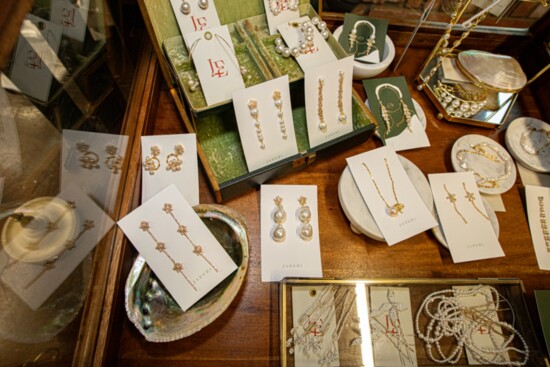 Cardenas recommends that brides with a more simple dress should not be afraid to add statement jewelry pieces. 