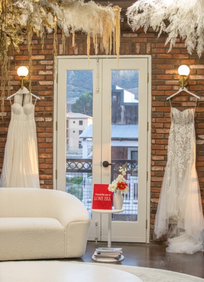 The boutique is inspired by Cardenas’ love of fashion, brides, and the wedding industry. 