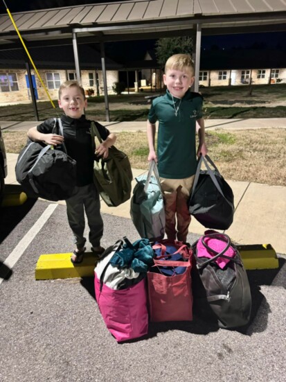 Shane and Stephen are assisting foster youth. 