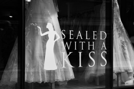 Sealed With a Kiss Storefront. Photo Credit: Ron Dressel