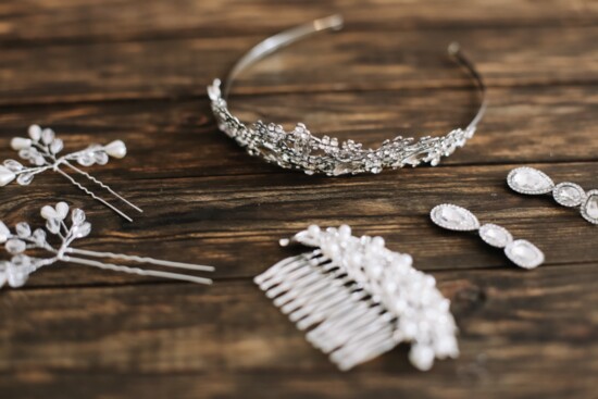 Bridal accessories.