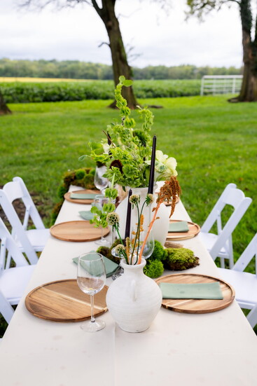 Styled by Flourish Design & Decor at Cedar Lawn Farm