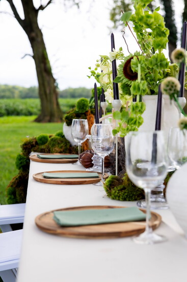 Styled by Flourish Design & Decor at Cedar Lawn Farm