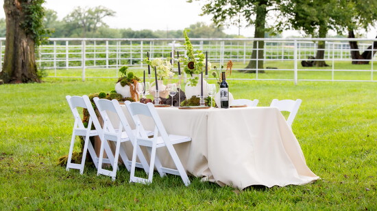 Styled by Flourish Design & Decor at Cedar Lawn Farm