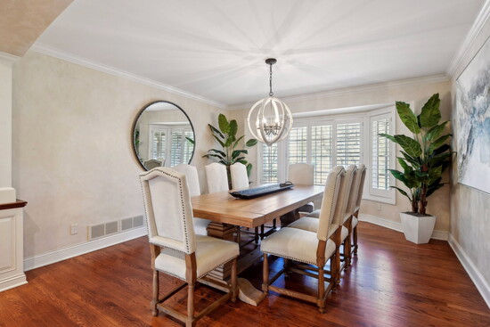 Dining Room Before, Photography by Spacecrafting 