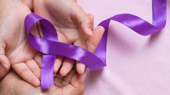 Purple is the color for domestic violence awareness