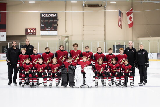 The 2025–2026 12U Elite Jr. Coyotes, representing Arizona’s youth hockey pipeline and what’s at stake for the next generation of players.