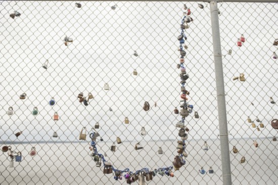 Marti Bedell says her son, "J," saw each person's true souls; Jonathan is especially remembered with this love lock tribute each New Year.  