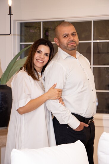 Ana Gonzalez and Alfonso Hermosillo of A&A Studio Staging & Design