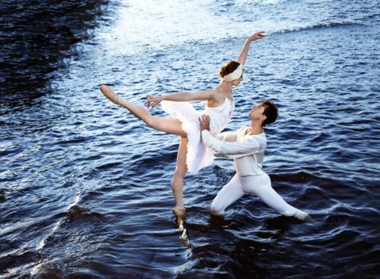 Promotional photo for the Oklahoma City Ballet's 2024 production of Swan Lake by Shevaun Williams