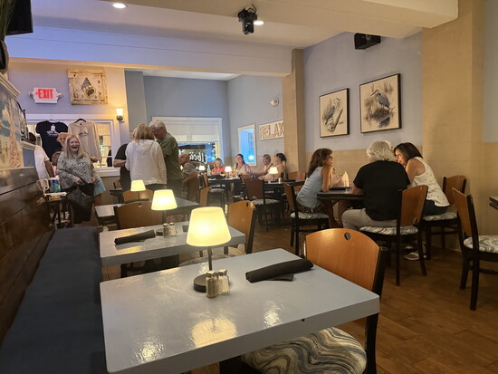 The dining room at the Elbow