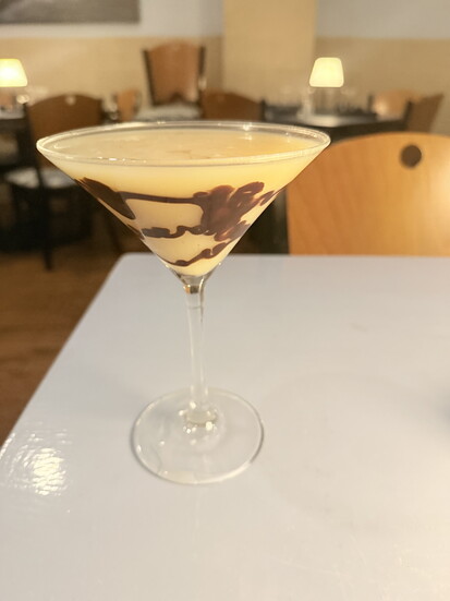 The chocolate and coconut martini
