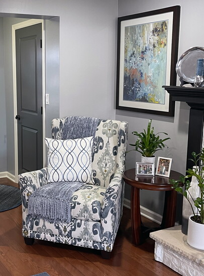 Diana's favorite chair.