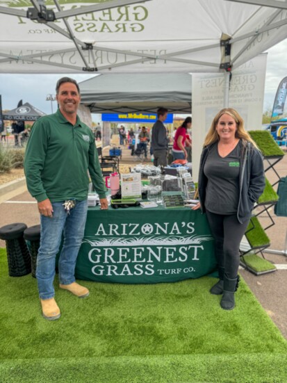 Eric and Leslie Noyes, Arizona's Greenest Grass Turf Co.