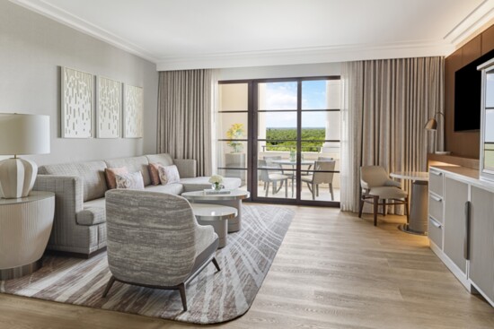 Four Seasons Orlando's Parkview Deluxe Suites provide park views and exquisite room service
