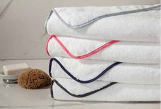 Towels with a Touch of Color