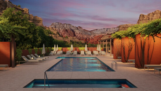 Sedona Mii amo pool
