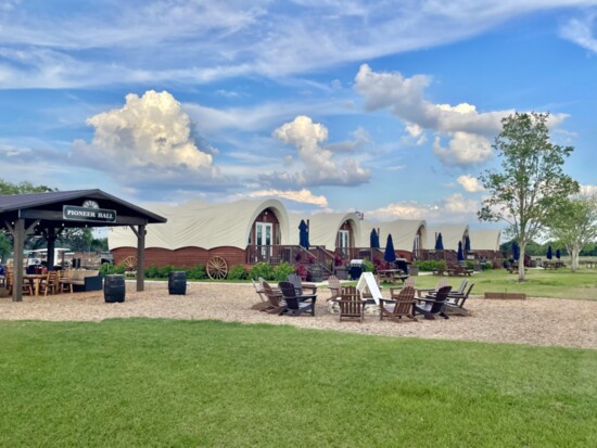 Our Accommodations- Luxury Covered Wagon