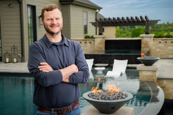 Jason Decker, owner of Elite Luxury Pools & Landscaping, is known for creating one-of-a-kind custom pools and outdoor living spaces.
