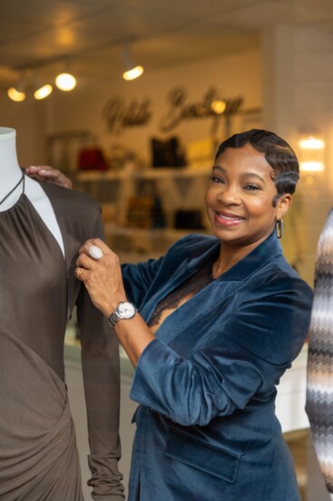 India Shepherd, owner of Rotate Boutique in Birmingham