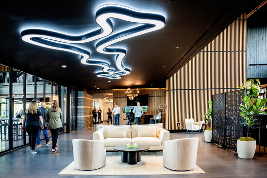 Private clubhouse